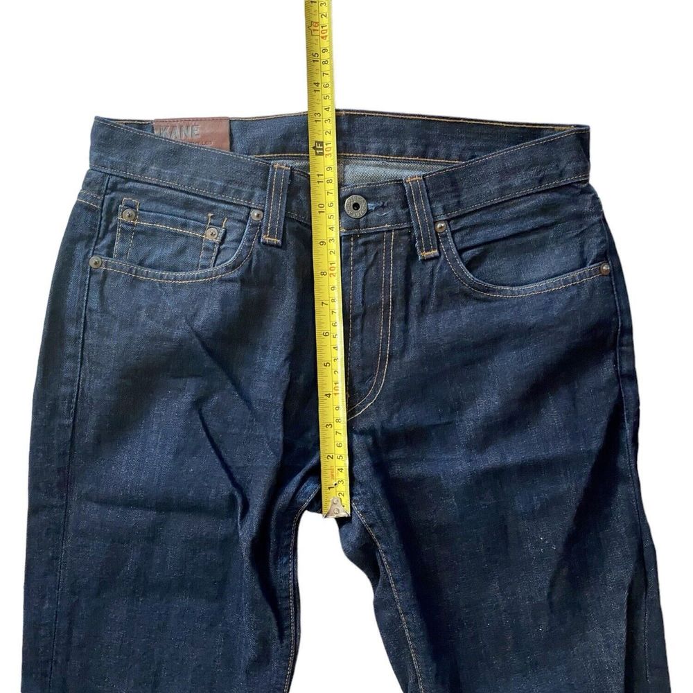 J Brand Men's Kane Jeans Size 32 Dark Blue Wash Slim Straight Leg Denim Pants - Picture 9 of 9